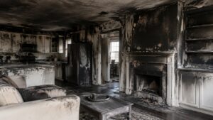 smoke damage