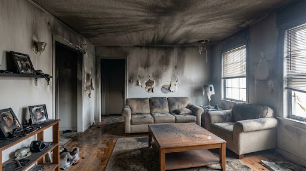 smoke residue