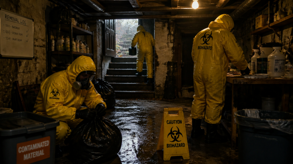 biohazard cleanup
