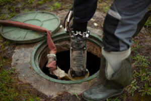 sewage cleanup