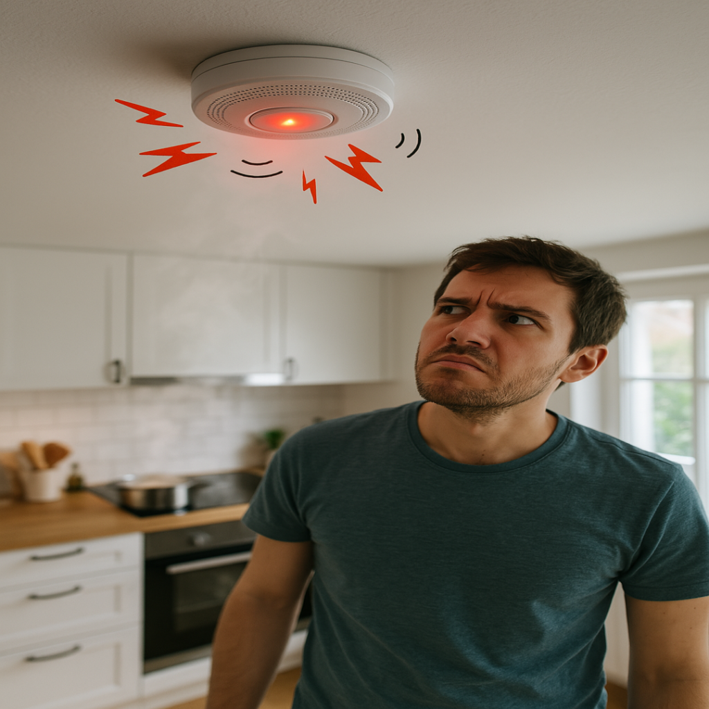 why your smoke alarm goes off randomly