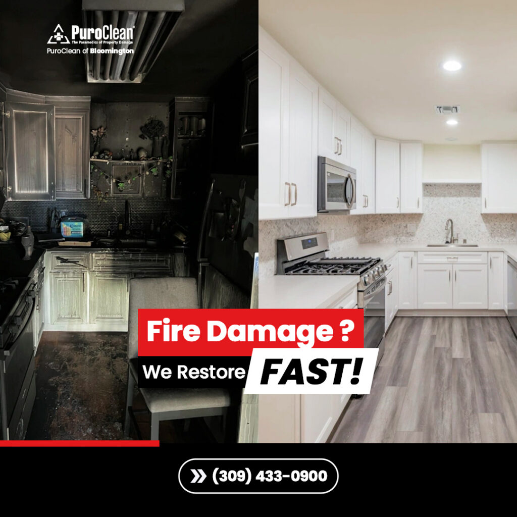 Fire Damage Restoration in Bloomington