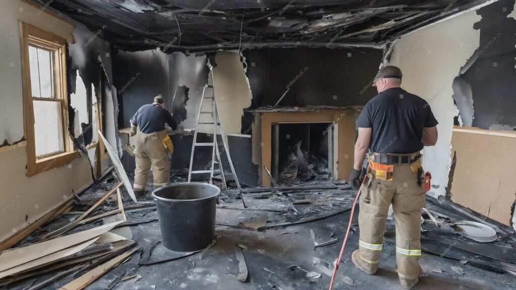 fire damage cleanup