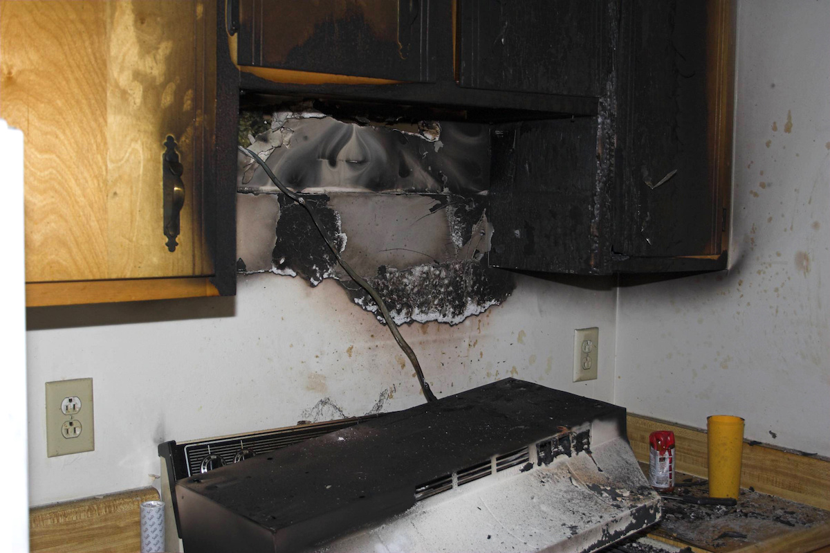 fire damage restoration in Normal