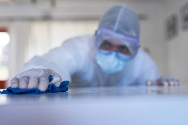 Wiping away every last germ during biohazard cleanup in Bloomington