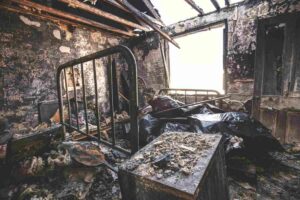 fire damage insurance claim after a house fire
