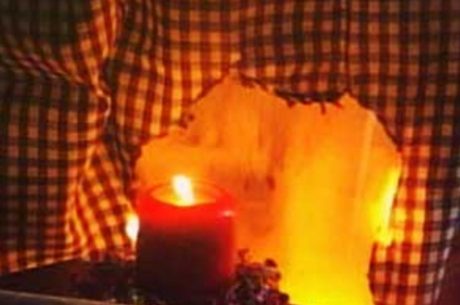 Candle fire