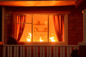 Candle fire