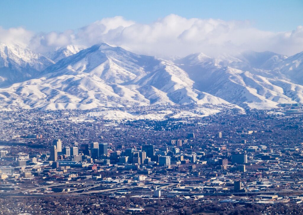 Salt Lake City/Utah snow and freezing temperatures