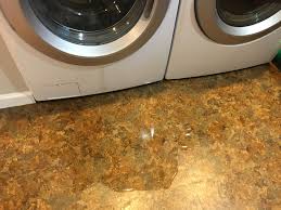 Washing machine water damage
