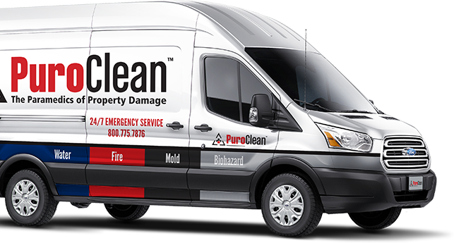 PuroClean work van