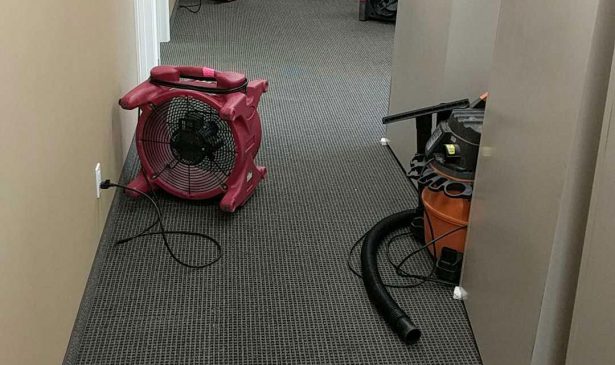 flooded carpet cleaning