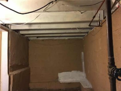 The crawl space structure after mold remediation and encapsulation