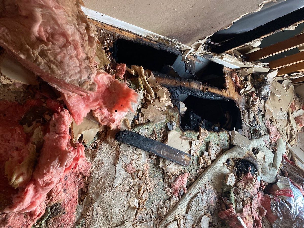 We Restore A House After The Tenant Commits Arson