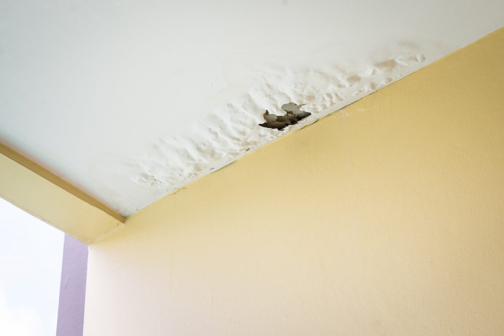 can I break my lease because of water damage?