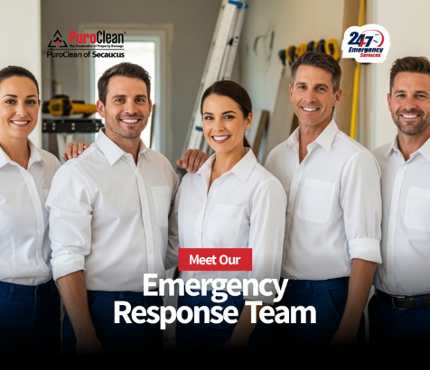 Professional hoarding cleanup services Bradenton FL team standing outside restored property