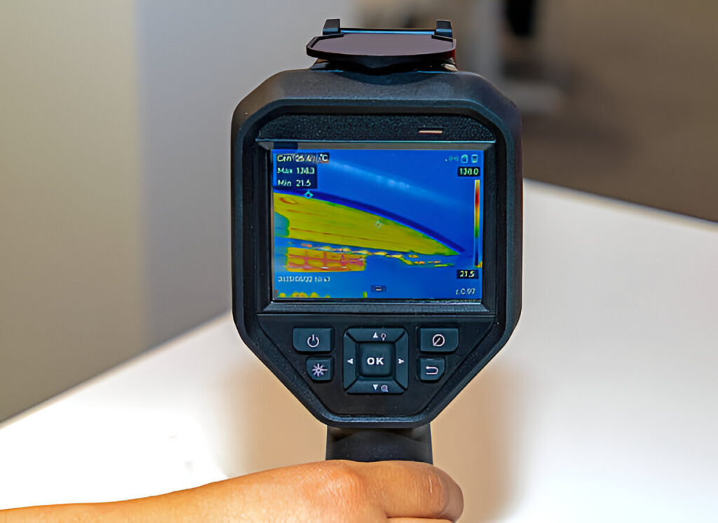 thermal imaging camera in water damage