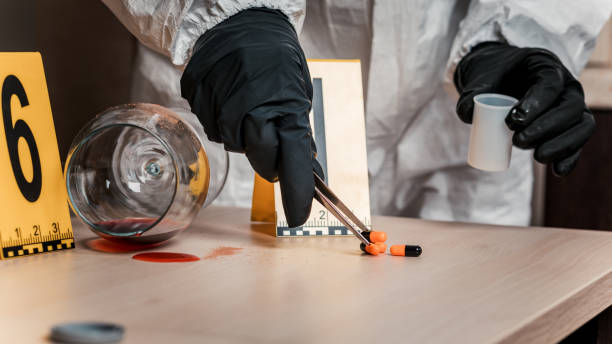 Sealed disposal containers from illicit drug cleanup in West Bradenton property
