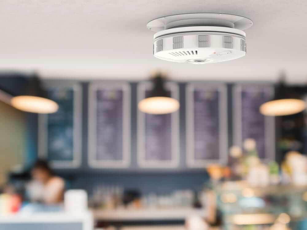 smoke alarm helps avoid fire damage restoration