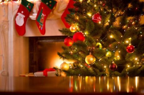 christmas tree inside the house restoration company bradenton