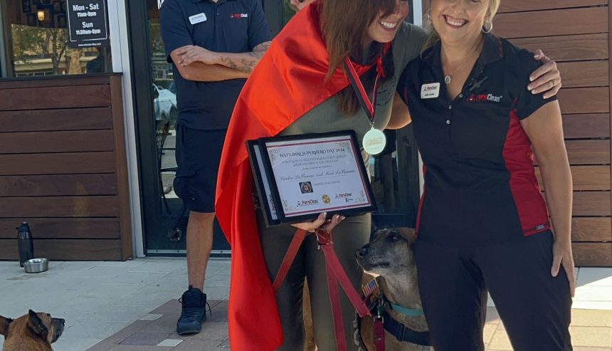 PuroClean of Bradenton honours Canine of Heroes