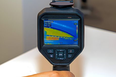 thermal imaging camera in water damage