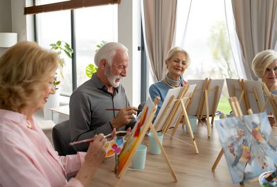 water damage restoration for a senior living facility