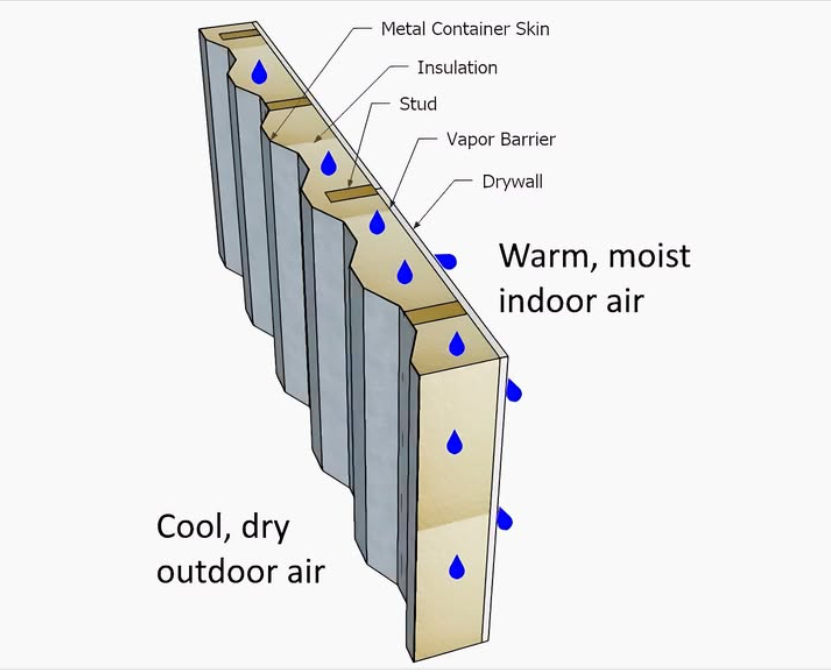 Structural contamination during emergency biohazard cleanup near me in Bradenton showing depth of damage
