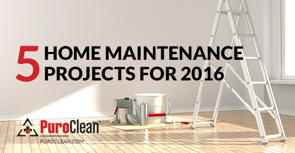 Five Home Maintenance Projects for 2016
