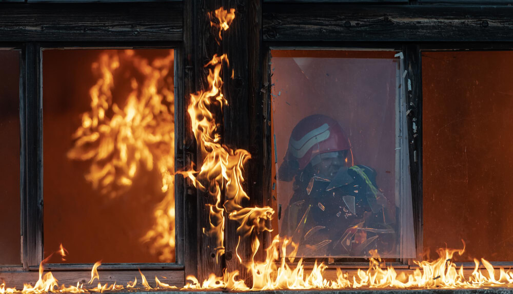 Burning Building