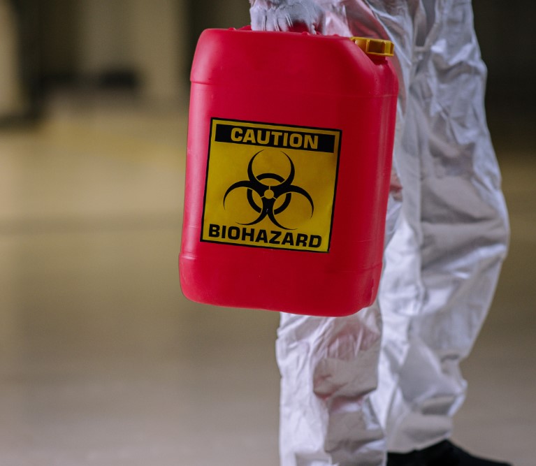 Call Professional Bio-Hazard Cleanup Services