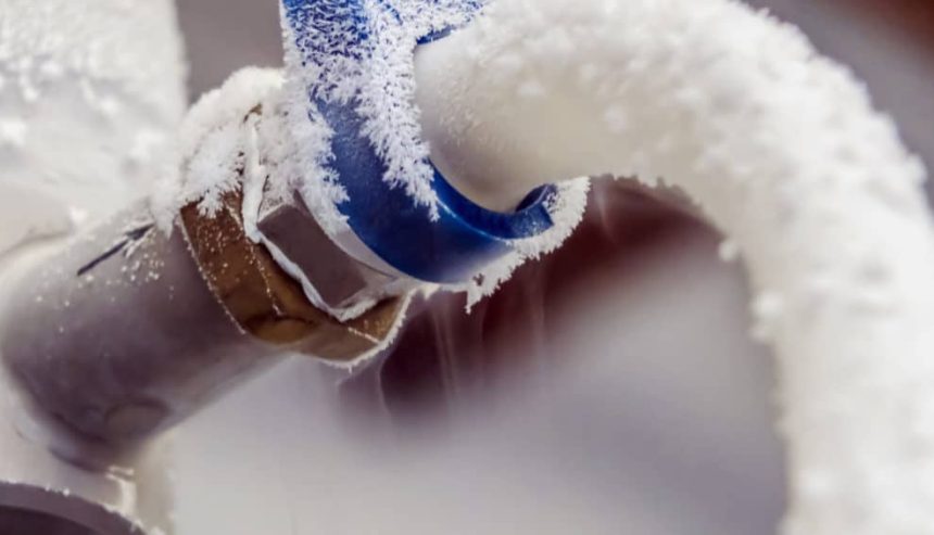 Frozen pipes in Kenosha