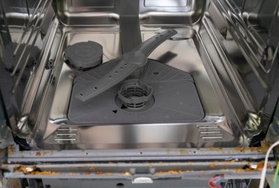 how to get rid of grease buildup in dishwasher