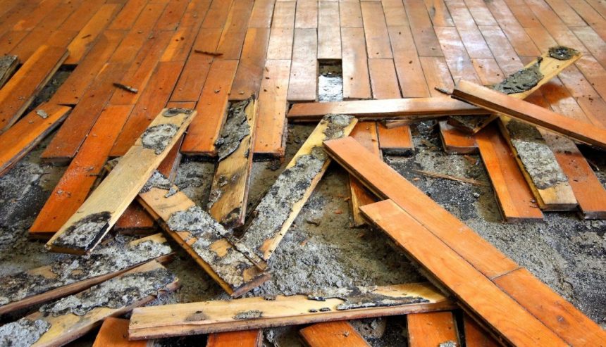 Repair a Water Damaged Floor