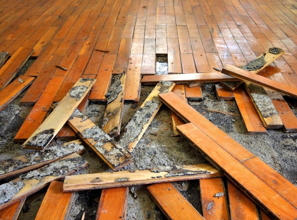 Repair a Water Damaged Floor