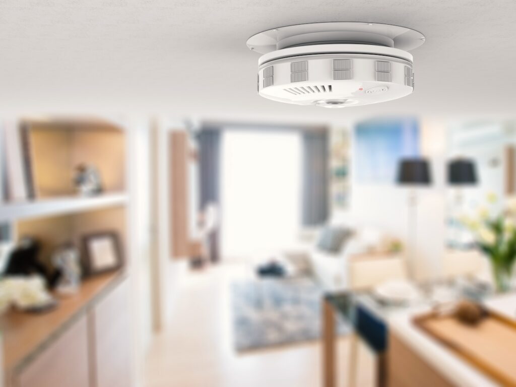 cleaning smoke alarms