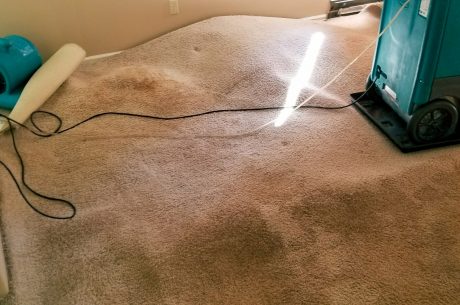 water damage apex NC