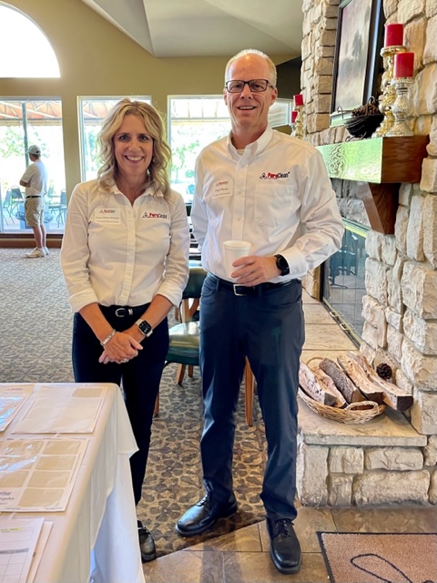 Owner Paul Weiss and Dana Weiss marketing manager were in charge of the continuing education course.