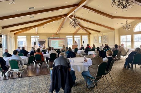 Paul teaching attendees at the continuing education course.