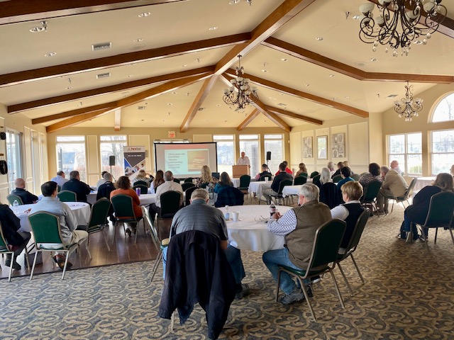 Paul teaching attendees at the continuing education course.