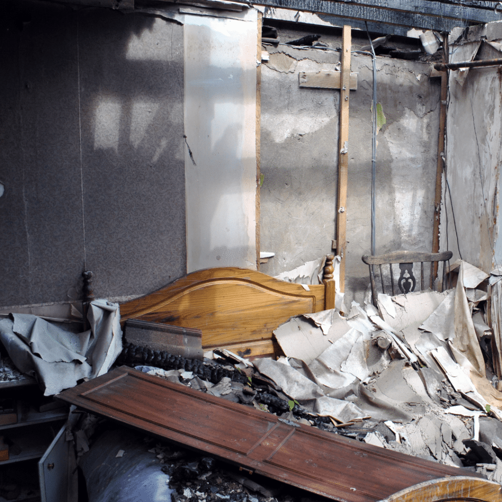 fire damage restoration