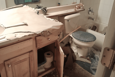 water damage restoration