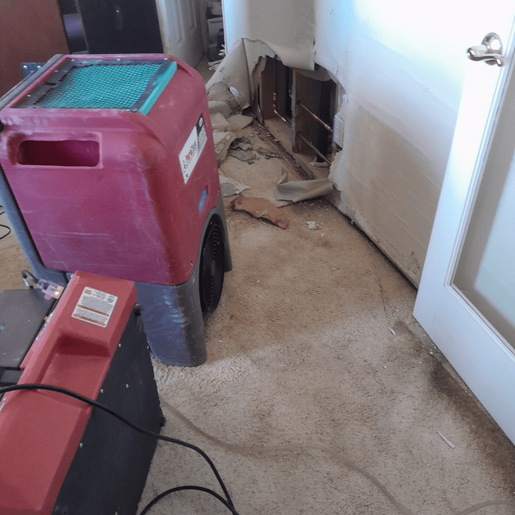 water damage restoration