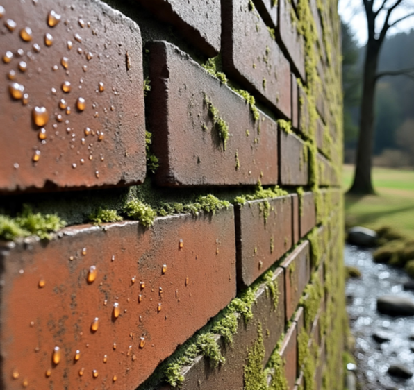 Water damage: Signs of water damage on walls - Water damage restoration company in Fort wayne, Indiana