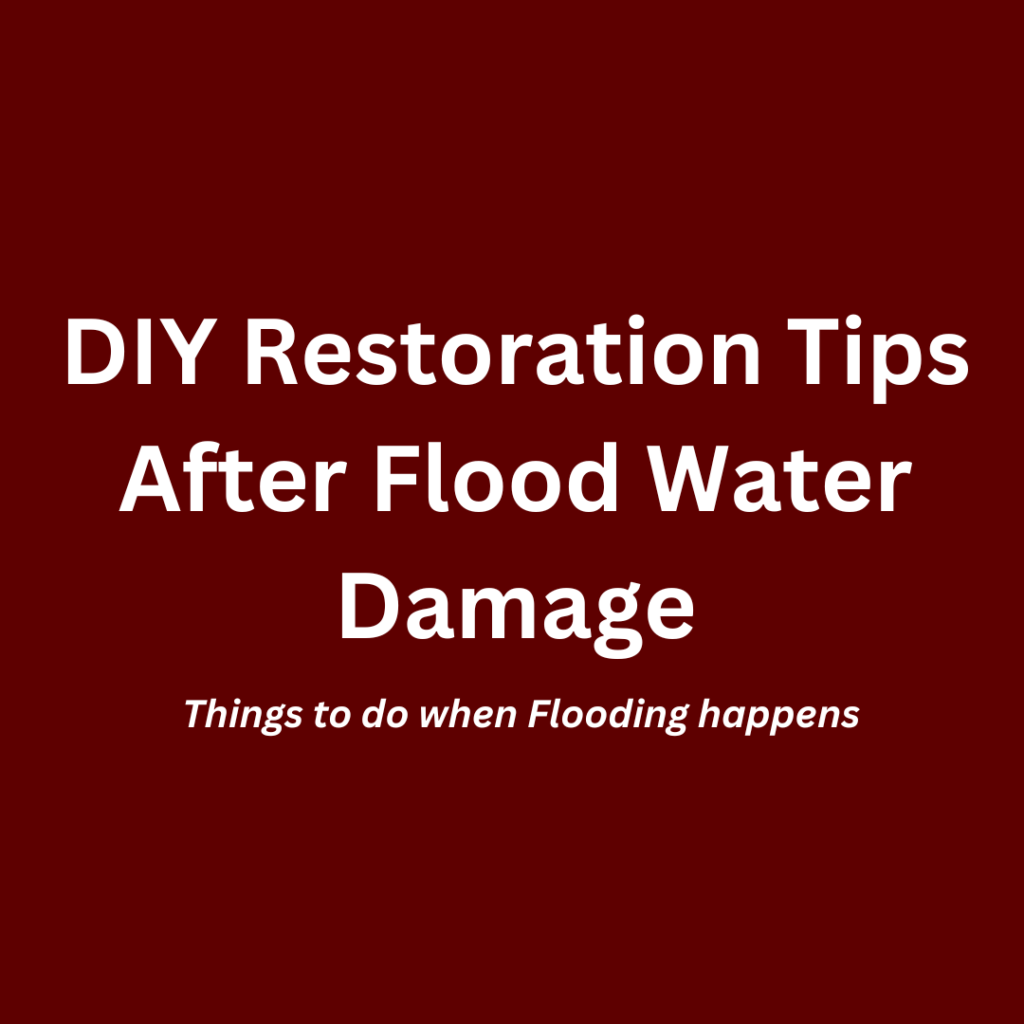 flood water damage