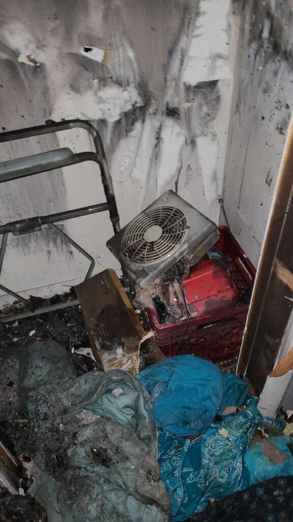 House fire damage restoration in Indiana