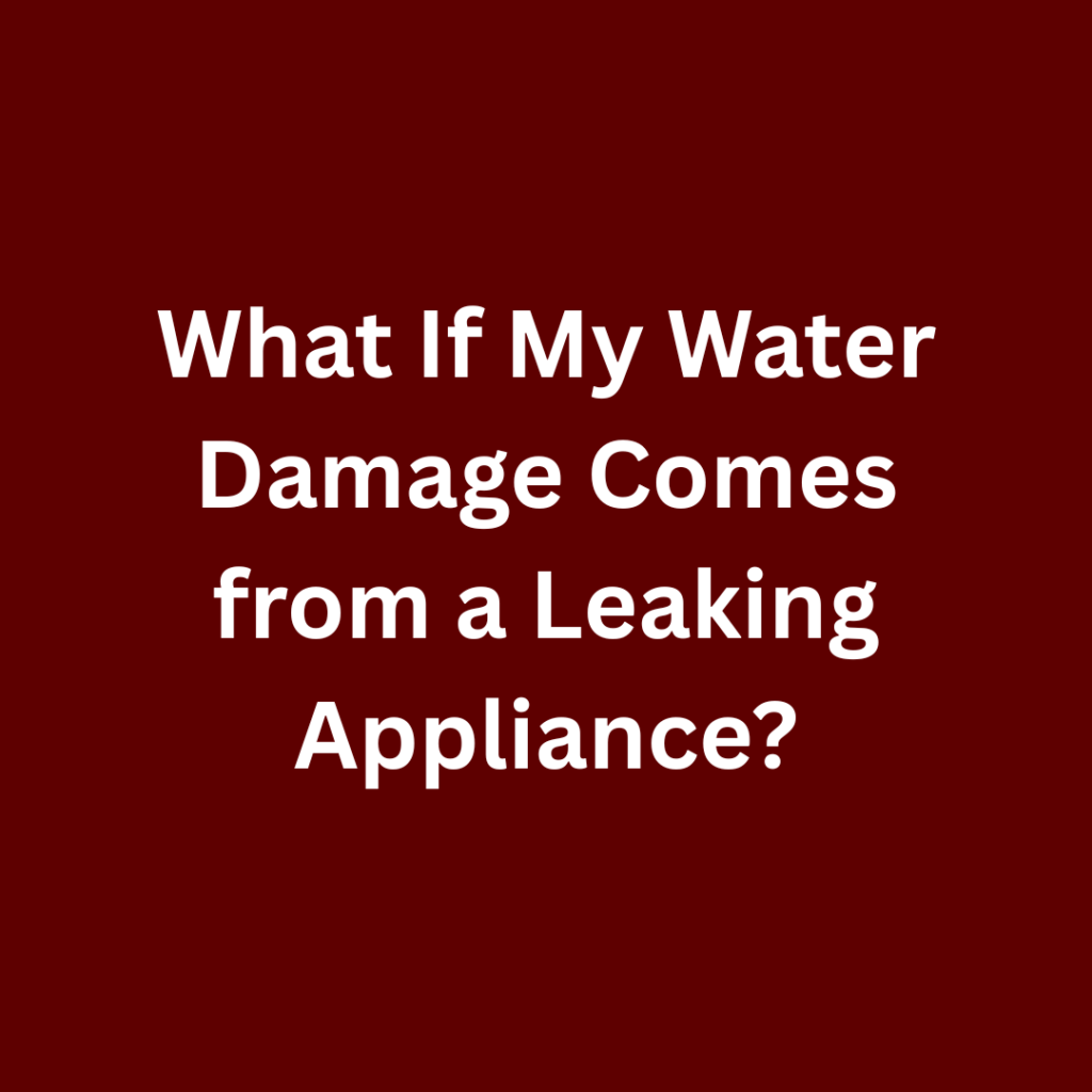 insurance cover guide, water damage repair fort wayne, indiana