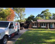 house fire residential PuroClean Disaster Restoration of Charleston
