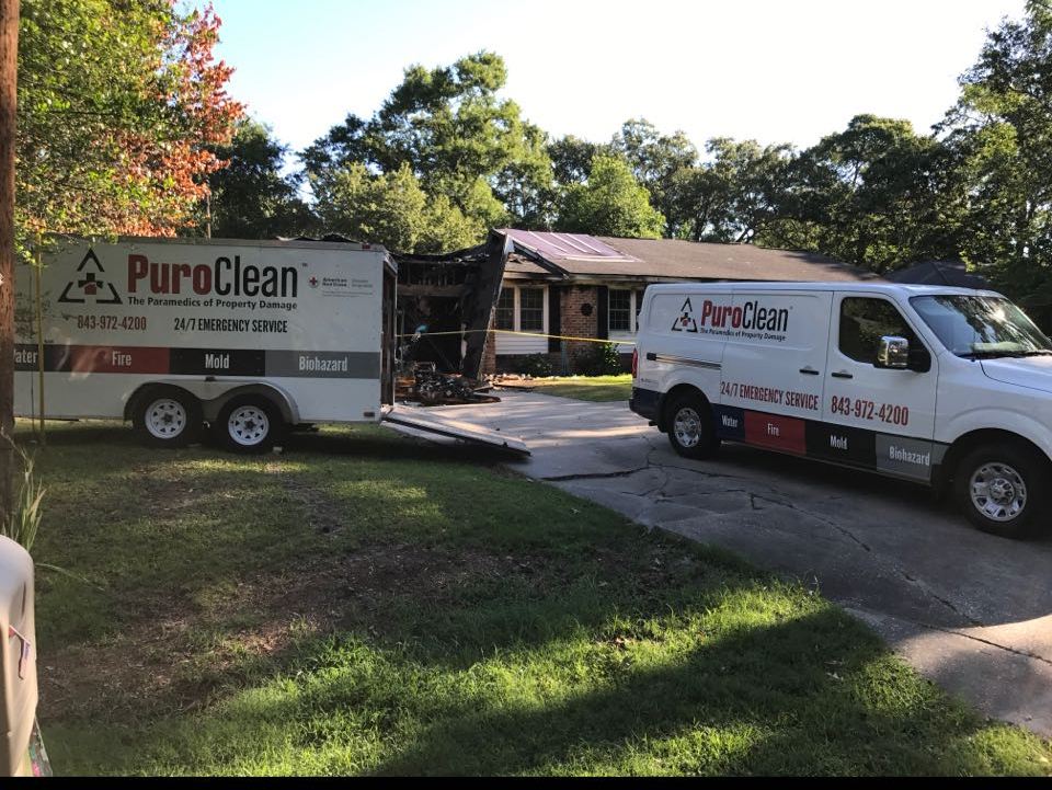 PuroClean Disaster Restoration of Charleston fire