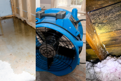 Mold remediation, sewage backup, water leaks - we can handle it!